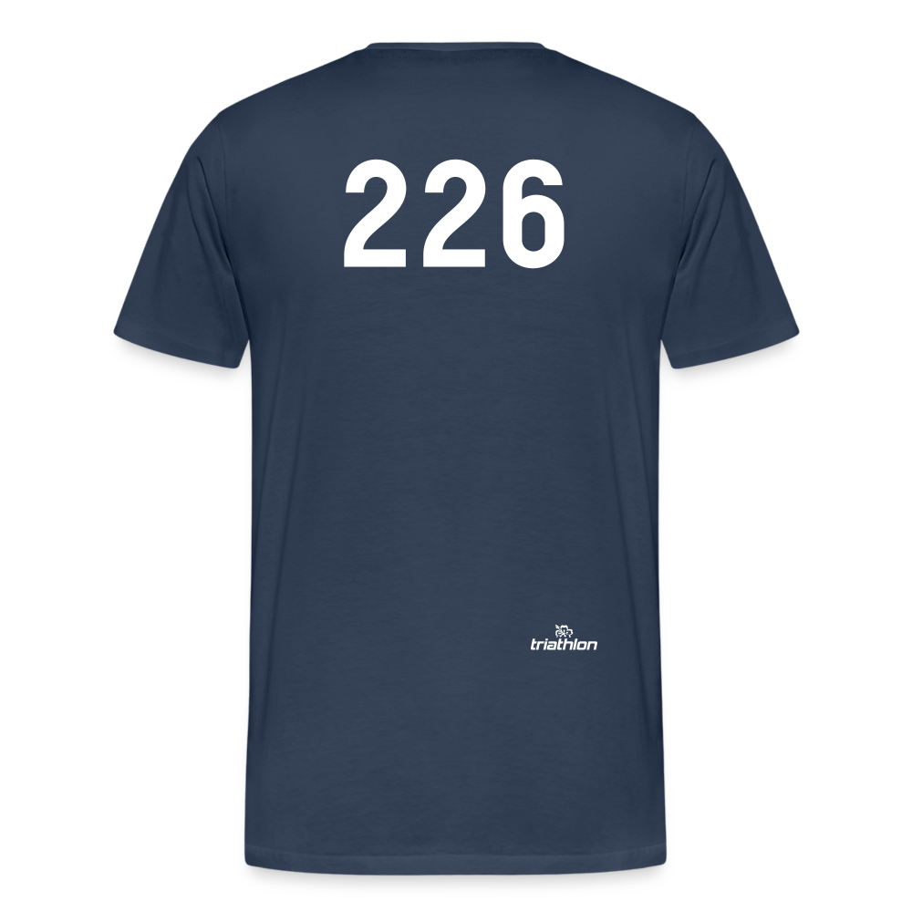 Going Long | T-Shirt mit großer 226 - Navy