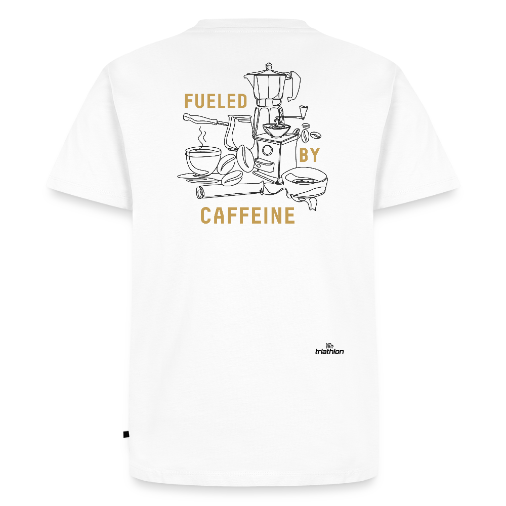 Caffeine | Unisex Bio T-Shirt - Weiß
