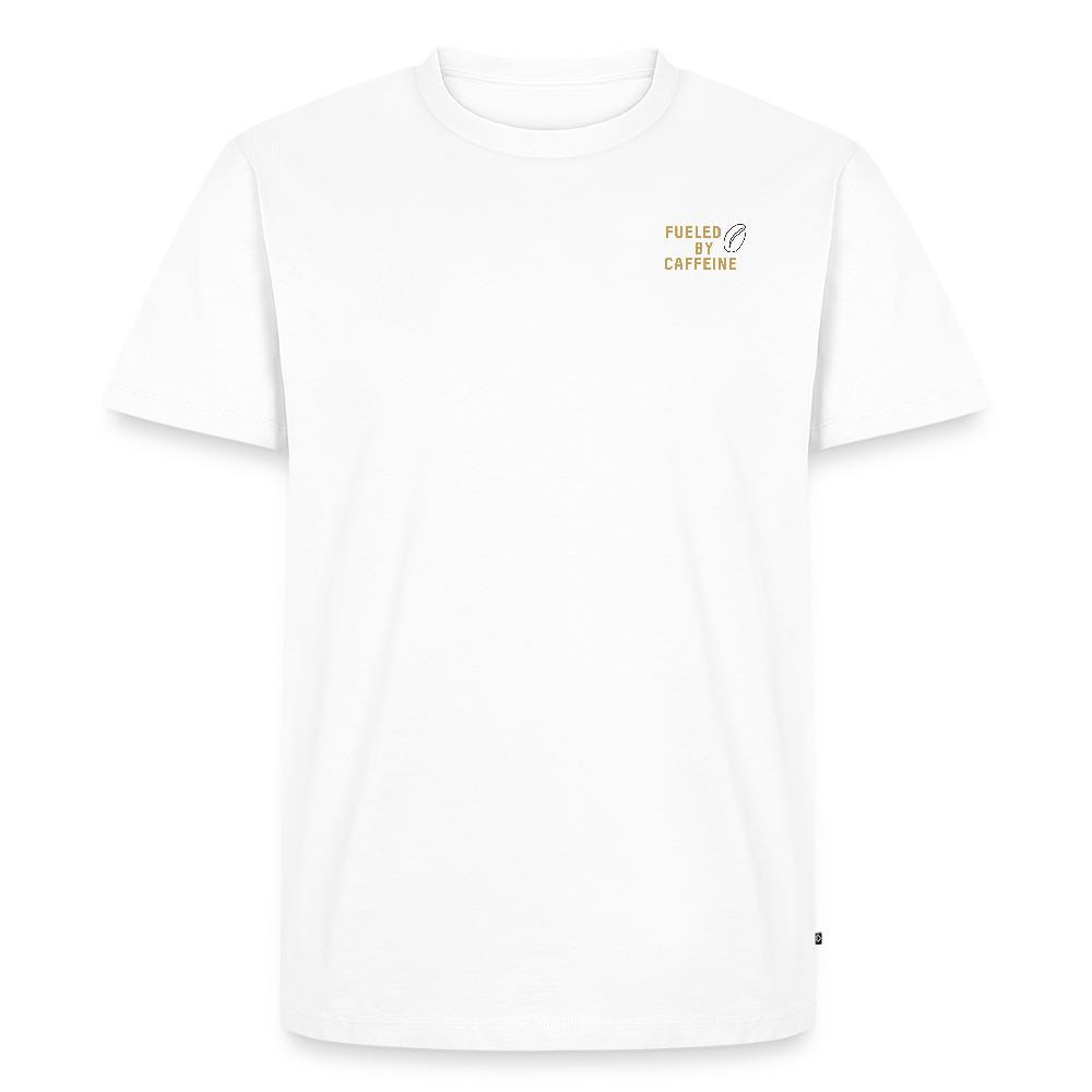 Caffeine | Unisex Bio T-Shirt - Weiß