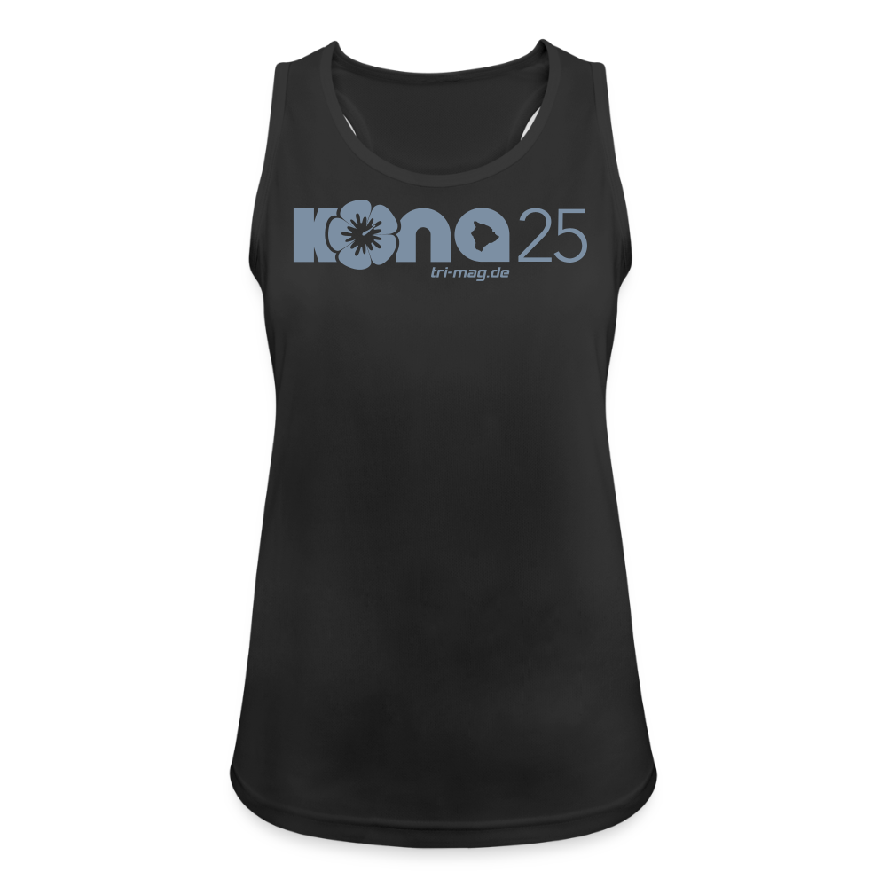 kona25: Laufshirt | Damen - Schwarz