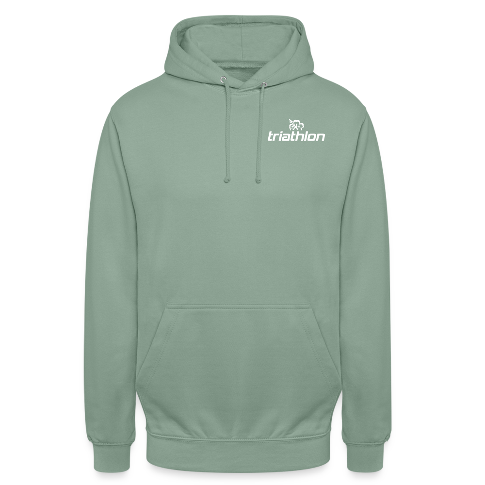 triathlon | Unisex Hoodie - Graugrün