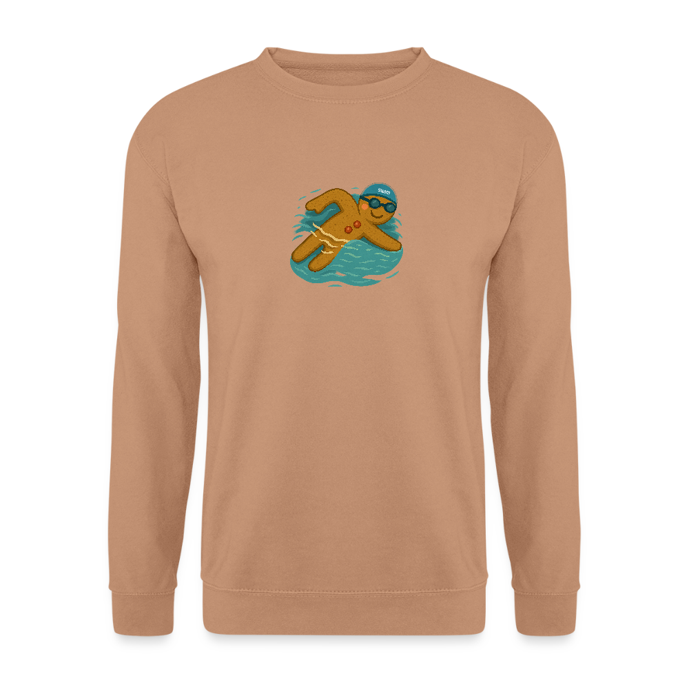 SWIM Lebkuchenmann | Unisex Pullover - Mocca