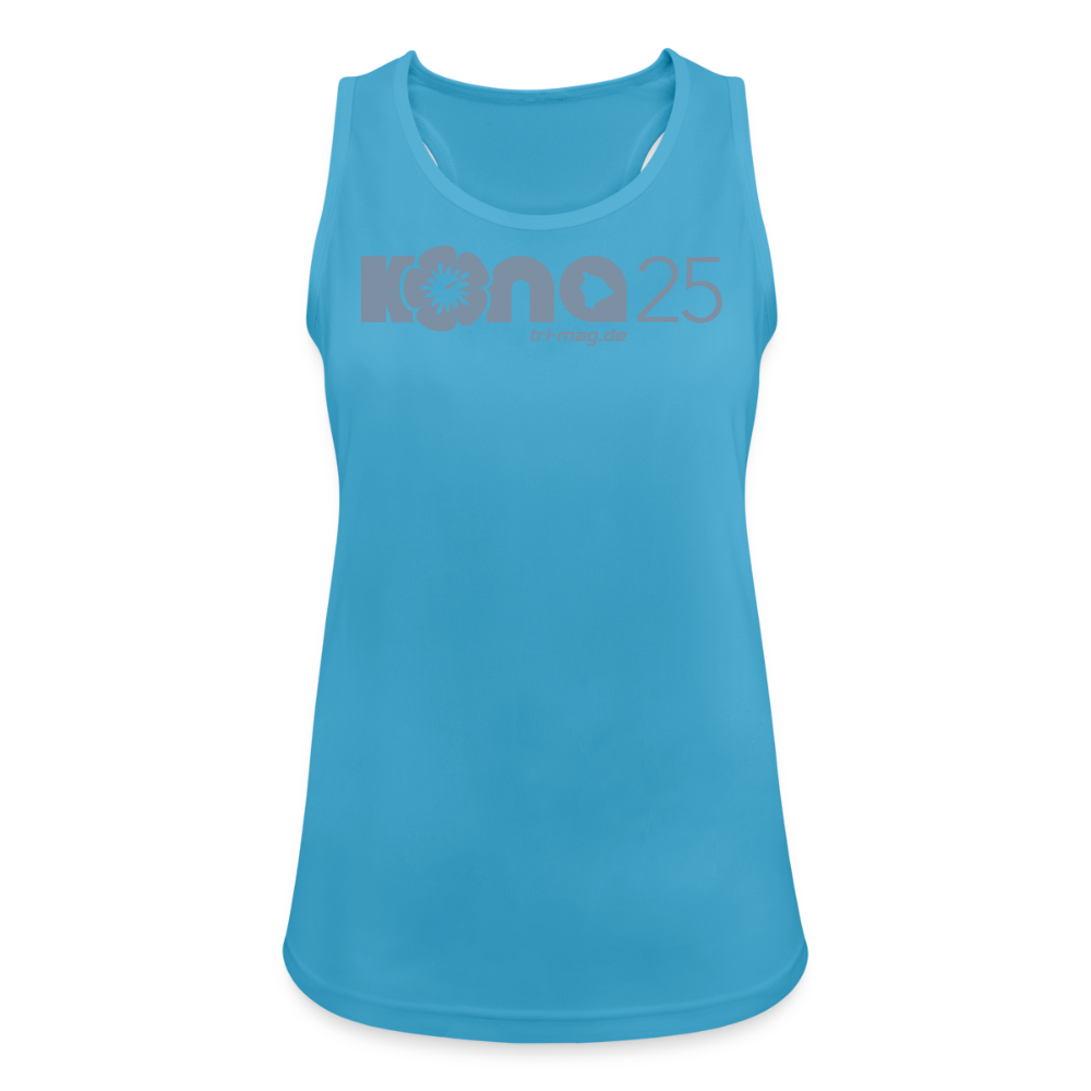 kona25: Laufshirt | Damen - Saphirblau