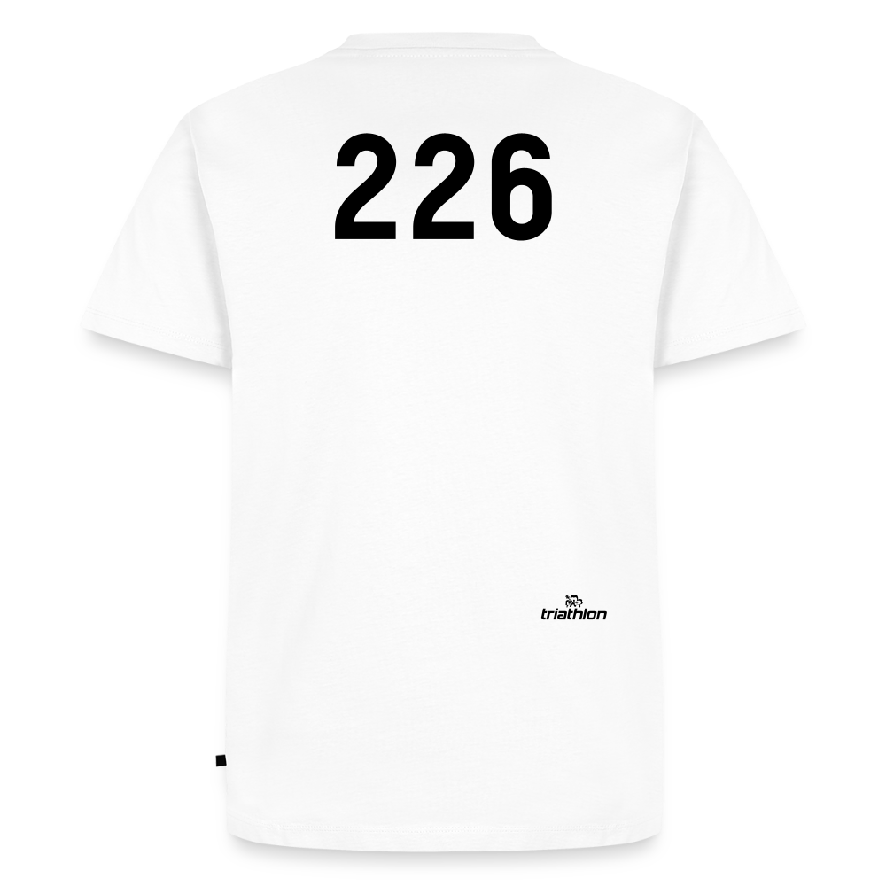 Going Long | T-Shirt mit großer 226 - Weiß