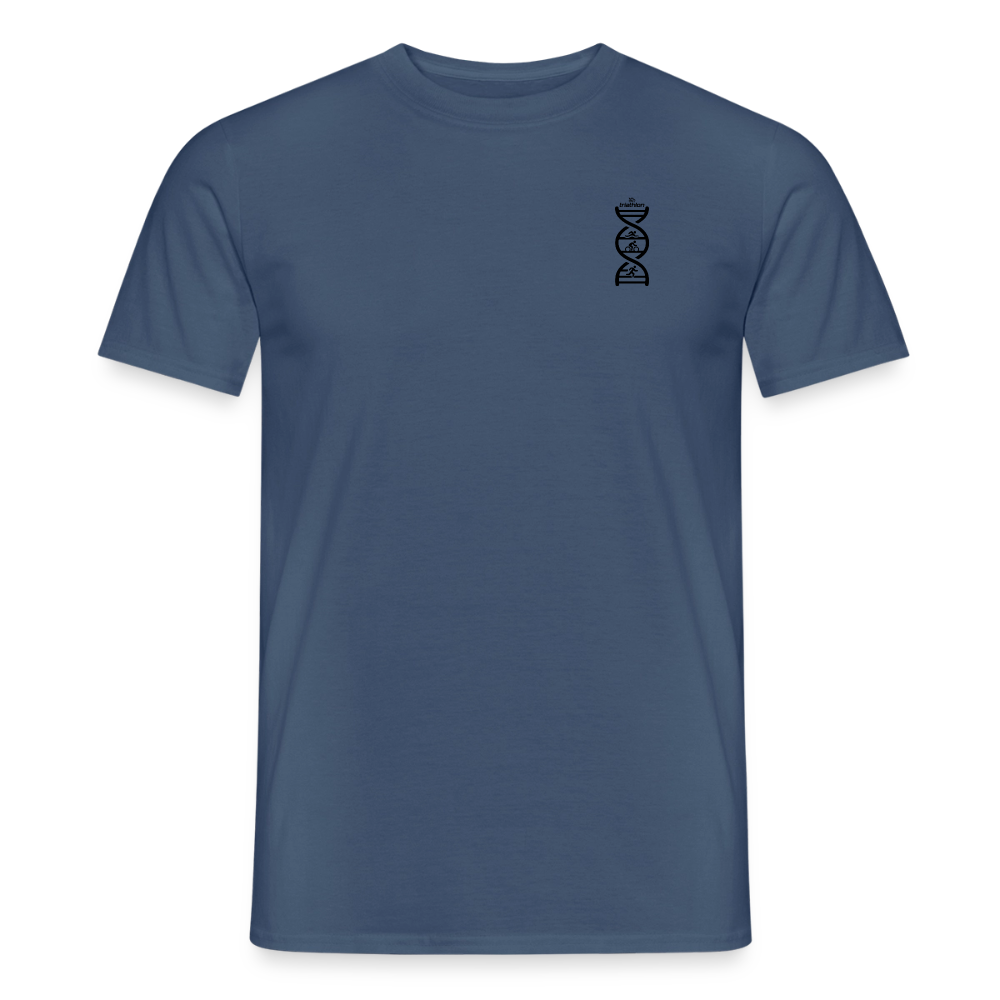 NEU | DNA dunkel | T-Shirt - Dunkles Denimblau