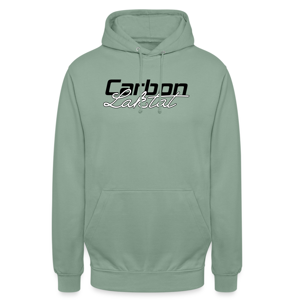 Carbon & Laktat | Unisex Hoodie - Graugrün