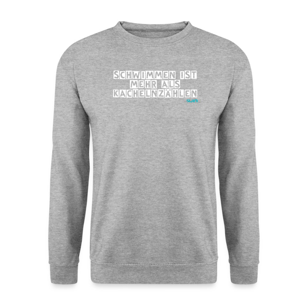 SWIM | Unisex Pullover - Weißgrau meliert