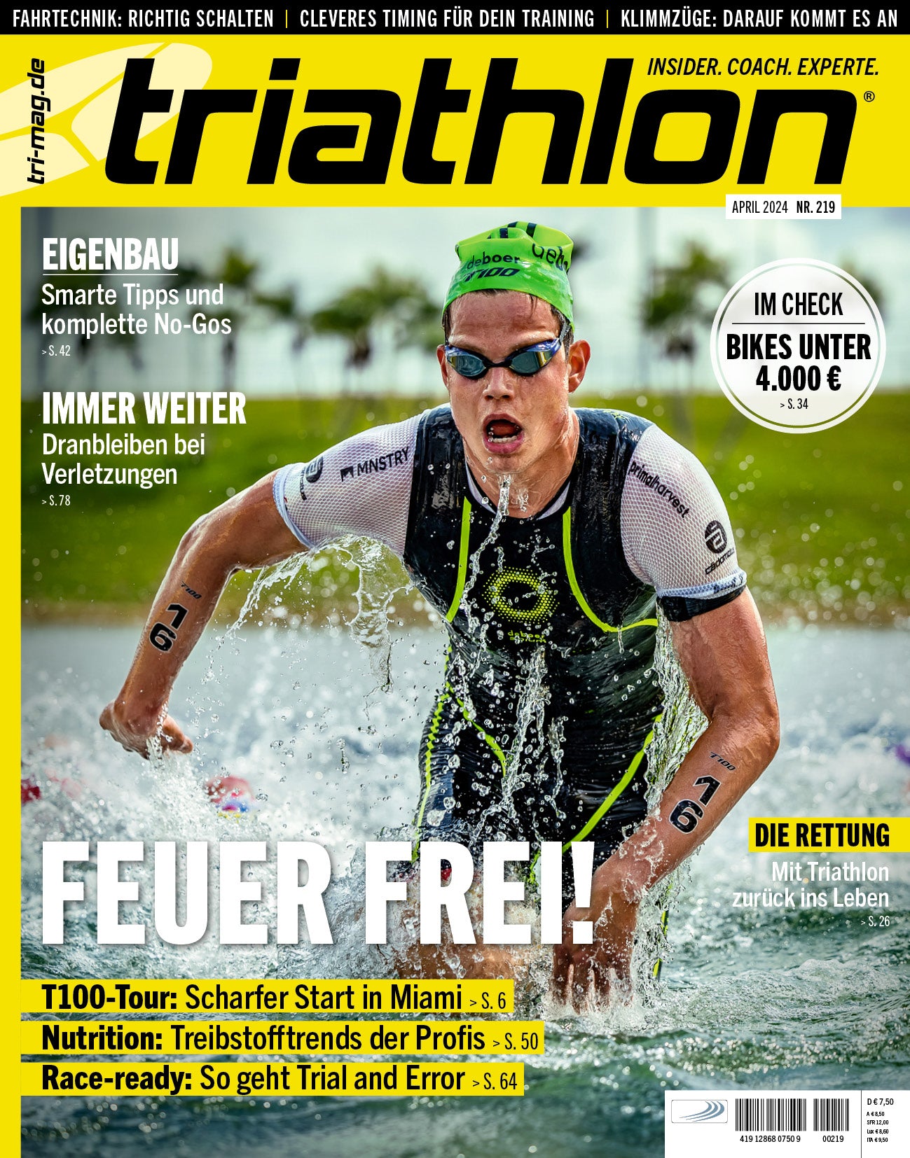 triathlon 219: März 2024