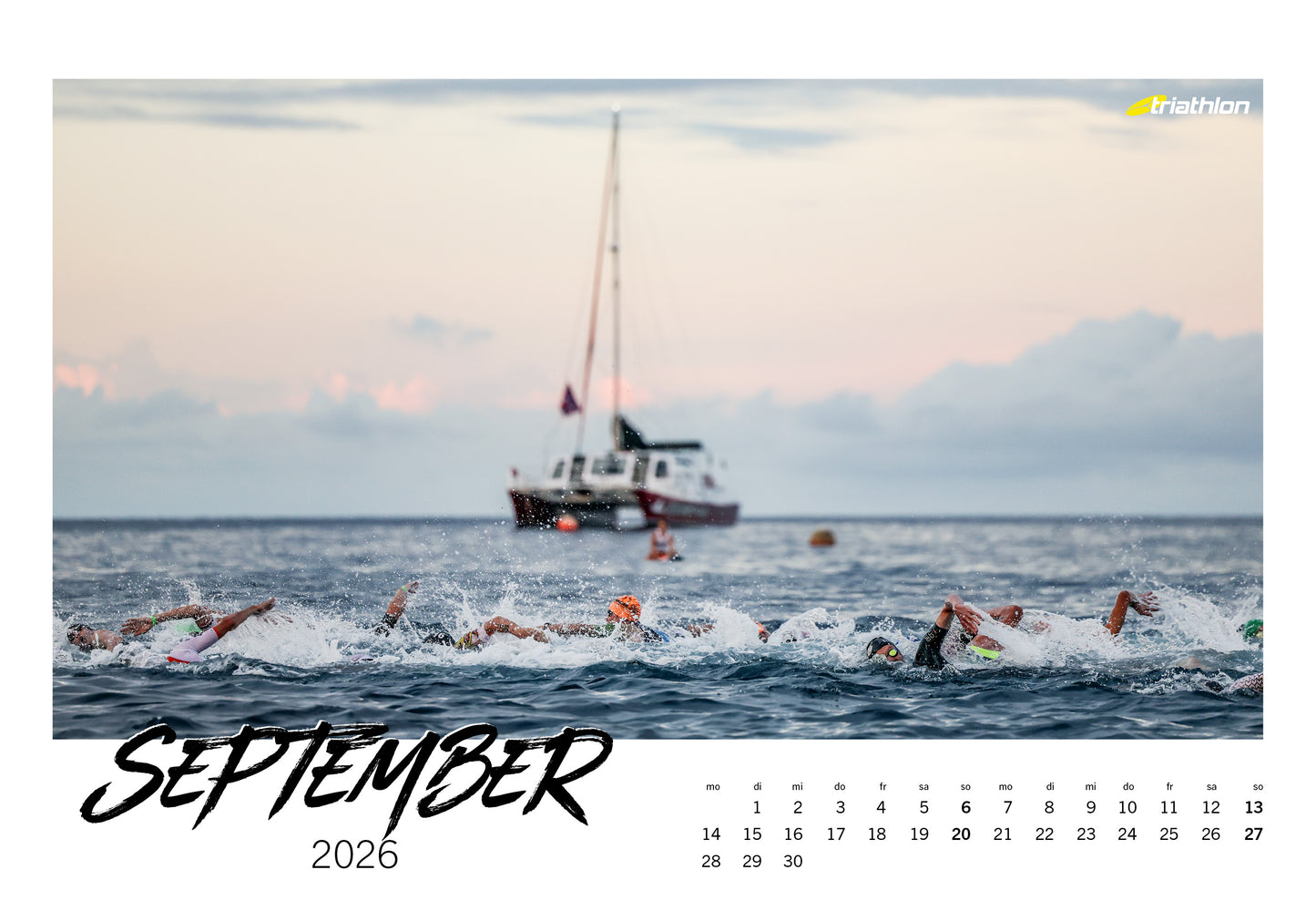 triathlon-Kalender 2026 (Versand ab November)