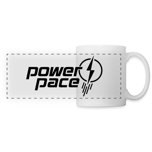 Panoramatasse - weiß