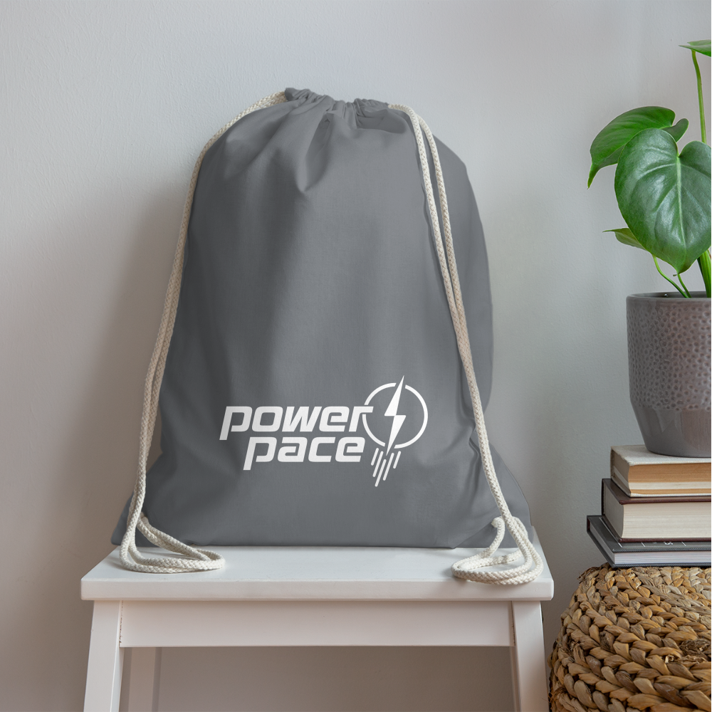power & pace | Gym Bag - Grau