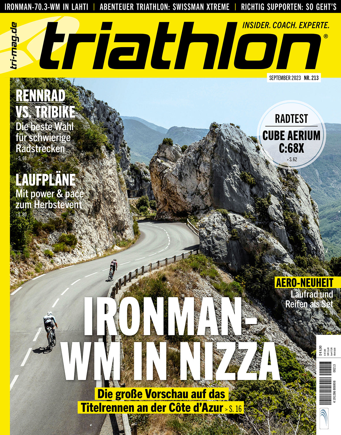 12 Ausgaben: triathlon 2023 komplett