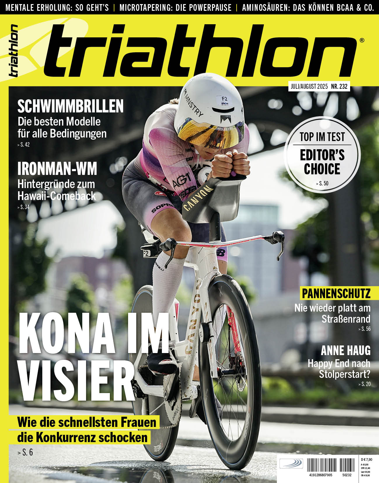 triathlon 232: Juli/August 2025