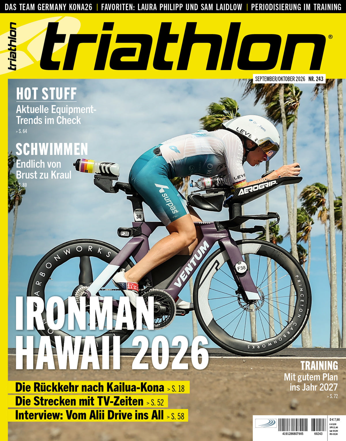triathlon 243: September/Oktober 2026