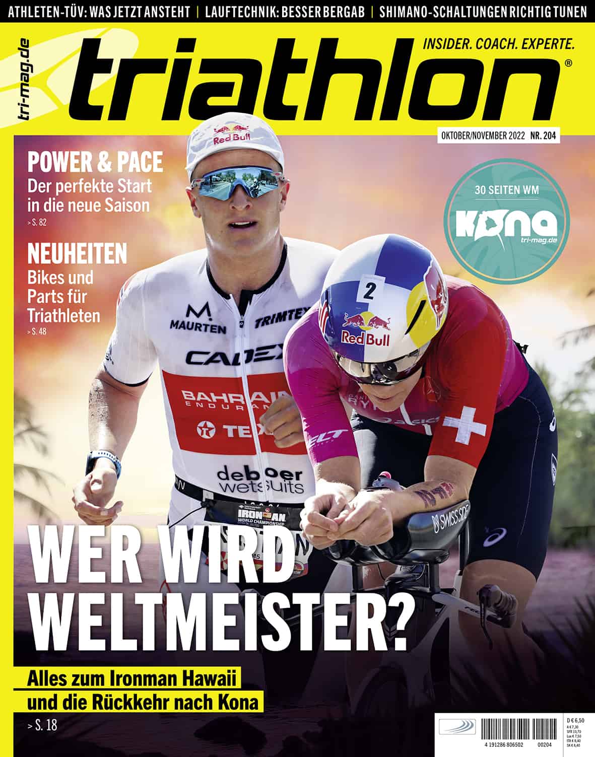 triathlon 204: Oktober/November 2022