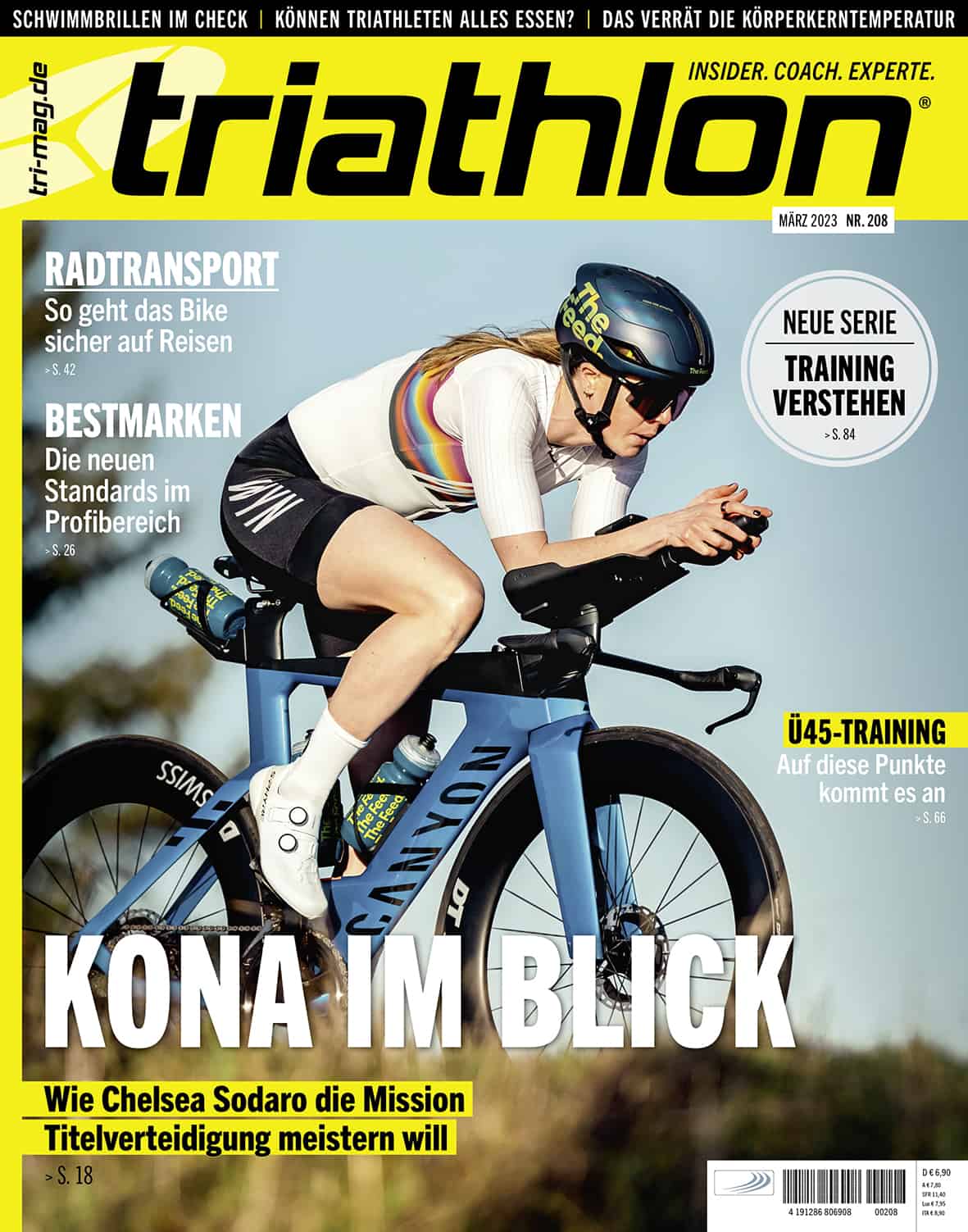 12 Ausgaben: triathlon 2023 komplett