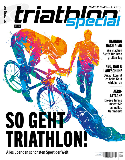 triathlon special 1/2018: So geht Triathlon!