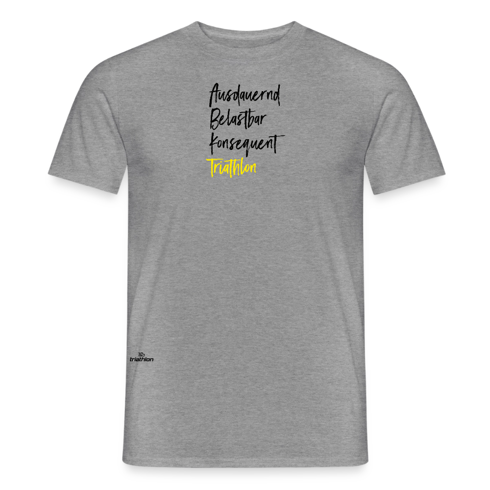 NEU | Charaktereigenschaft | T-Shirt - Graphit meliert