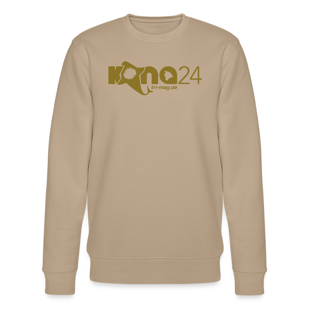 kona24: Pulli | Männer mit Logo in gold - Beige