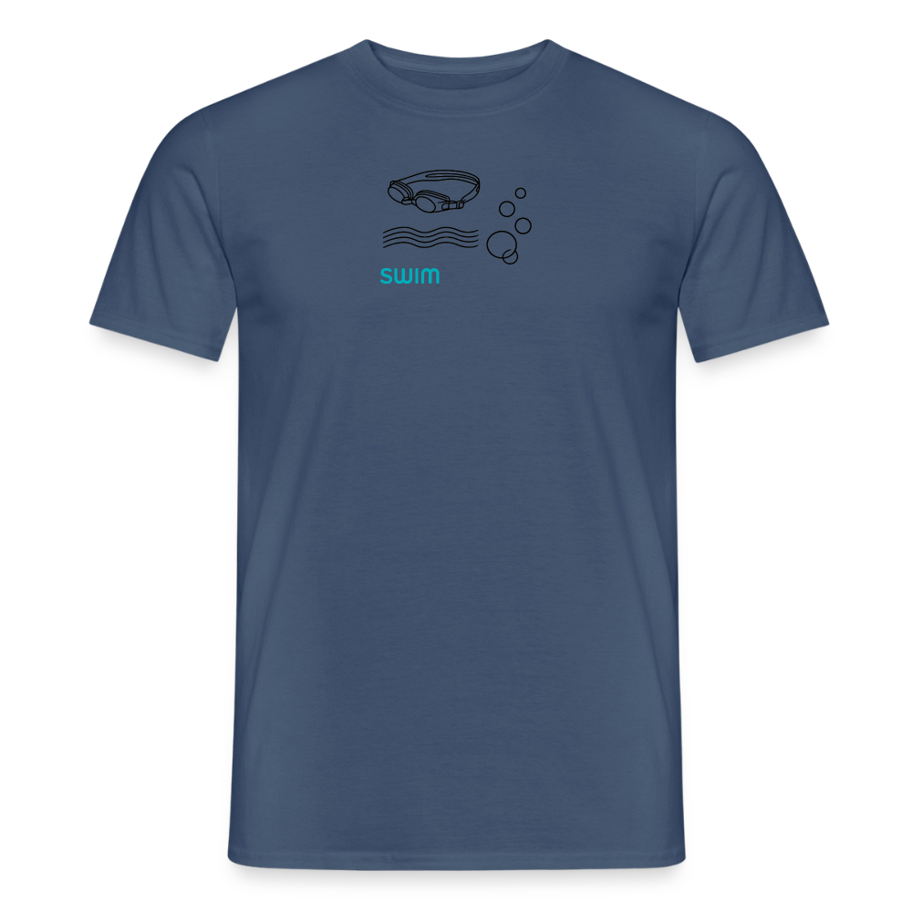 NEU | SWIM | T-Shirt Schwimmbrille - Dunkles Denimblau