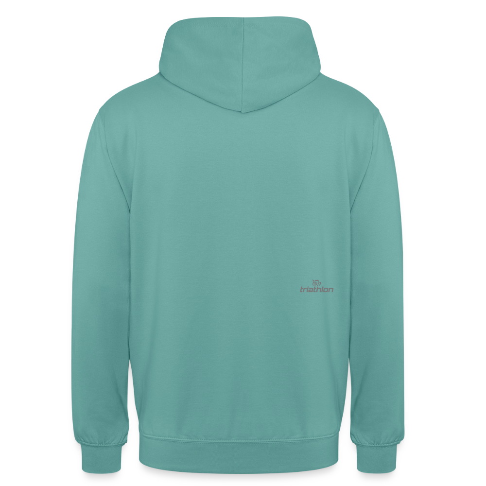 Lebkuchenmann Triathlon | Unisex Hoodie - Pastelltürkis