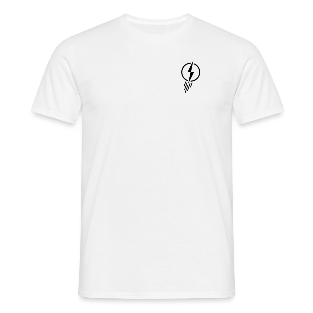 power & pace | T-Shirt mit Icon - Weiß