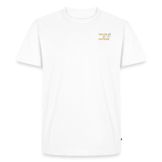 Caffeine | Unisex Bio T-Shirt - Weiß
