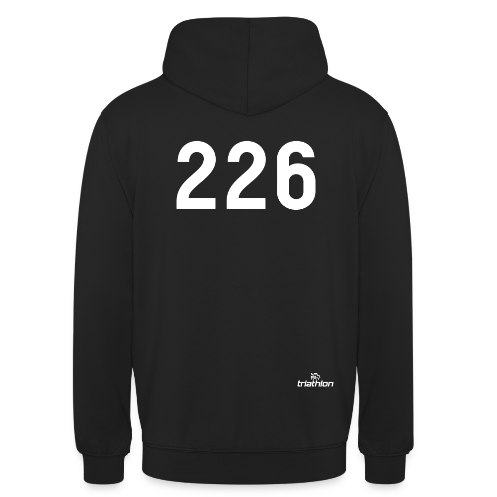 Going Long | Hoodie mit großer 226 - Schwarz