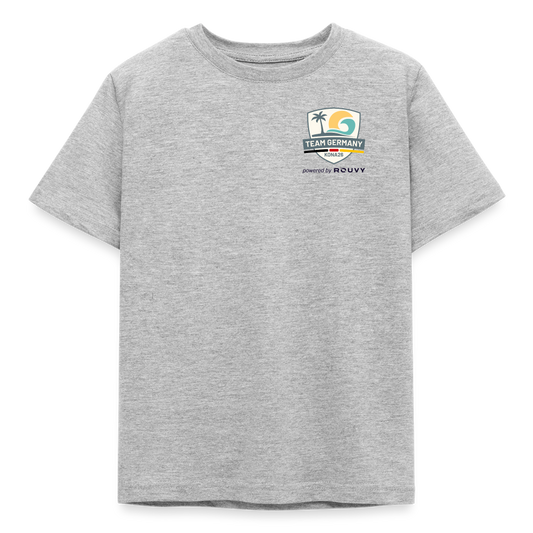 Kinder T-Shirt - Grau meliert