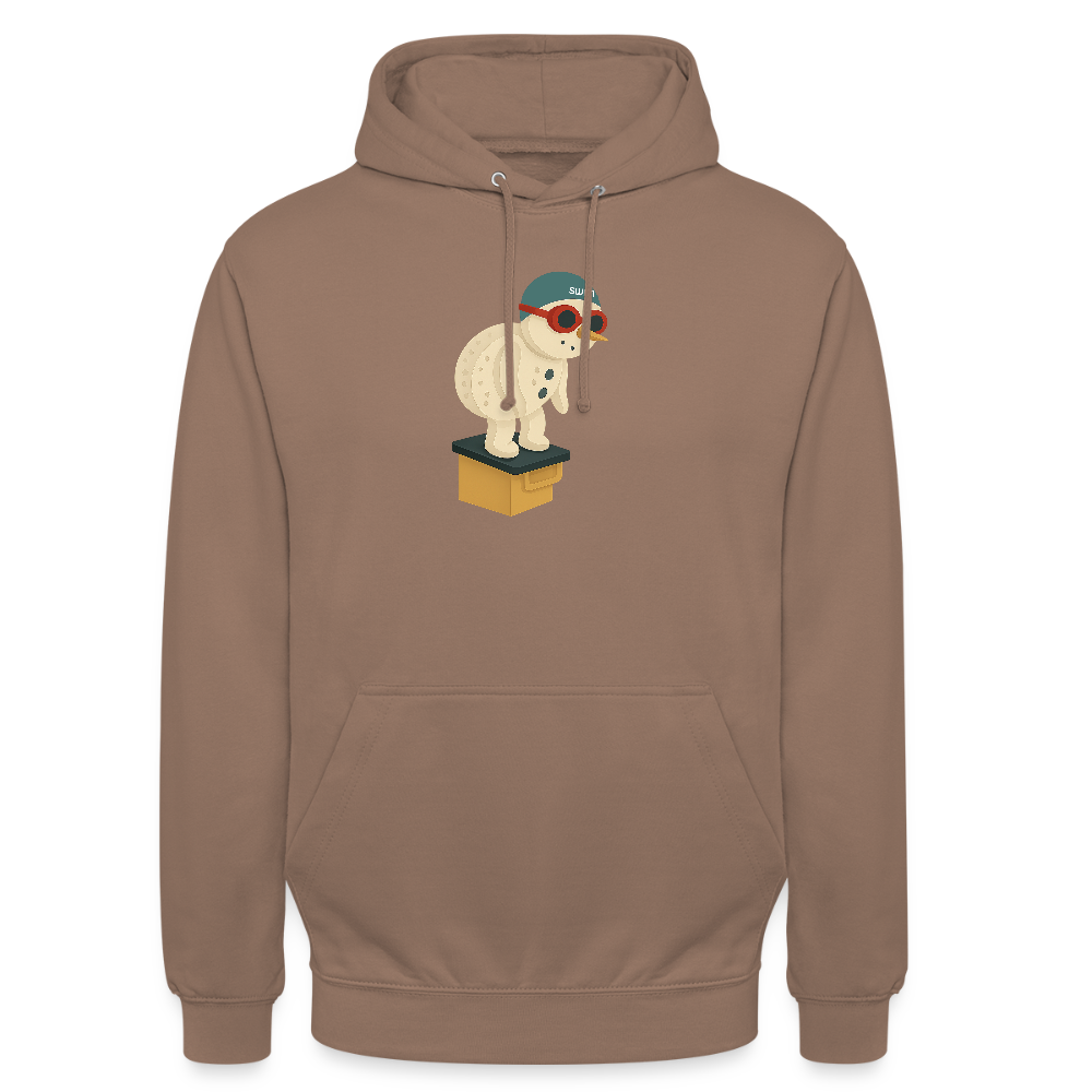 SWIM Schneemann | Unisex Hoodie - Mokka
