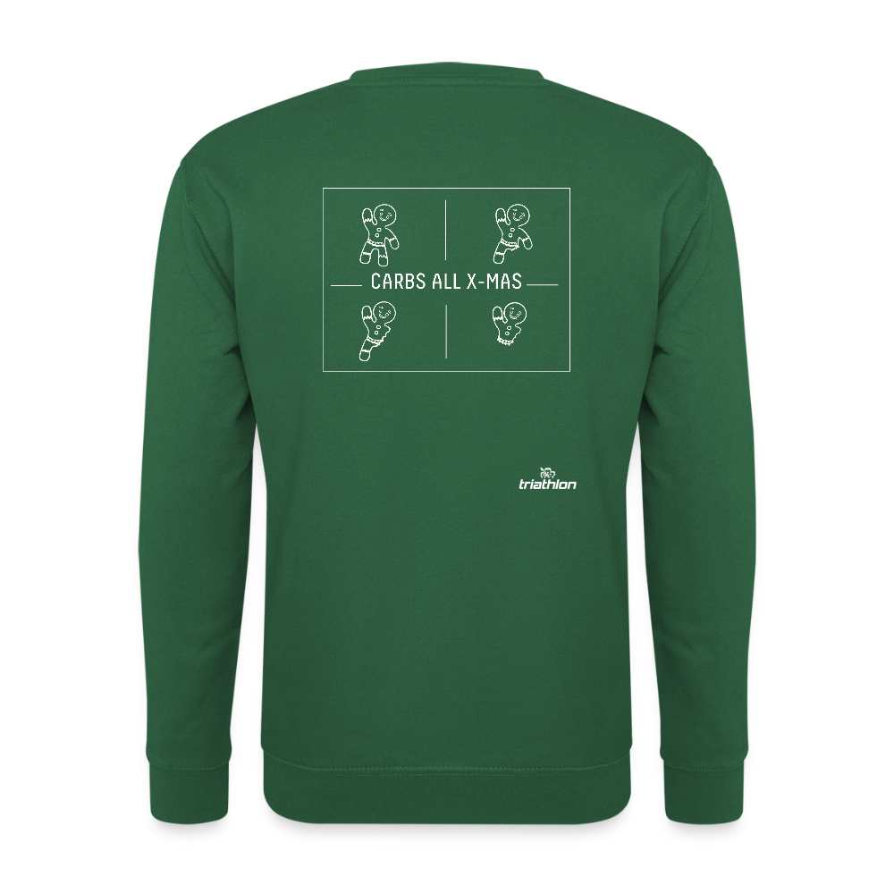 CARBS ALL X-MAS | Unisex Pullover - Grün