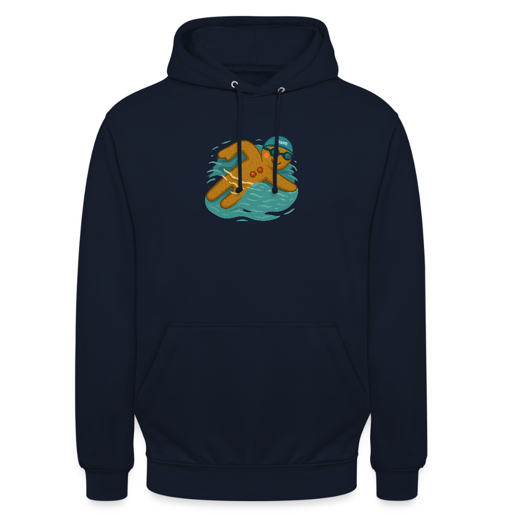 SWIM Lebkuchenmann | Unisex Hoodie - Navy