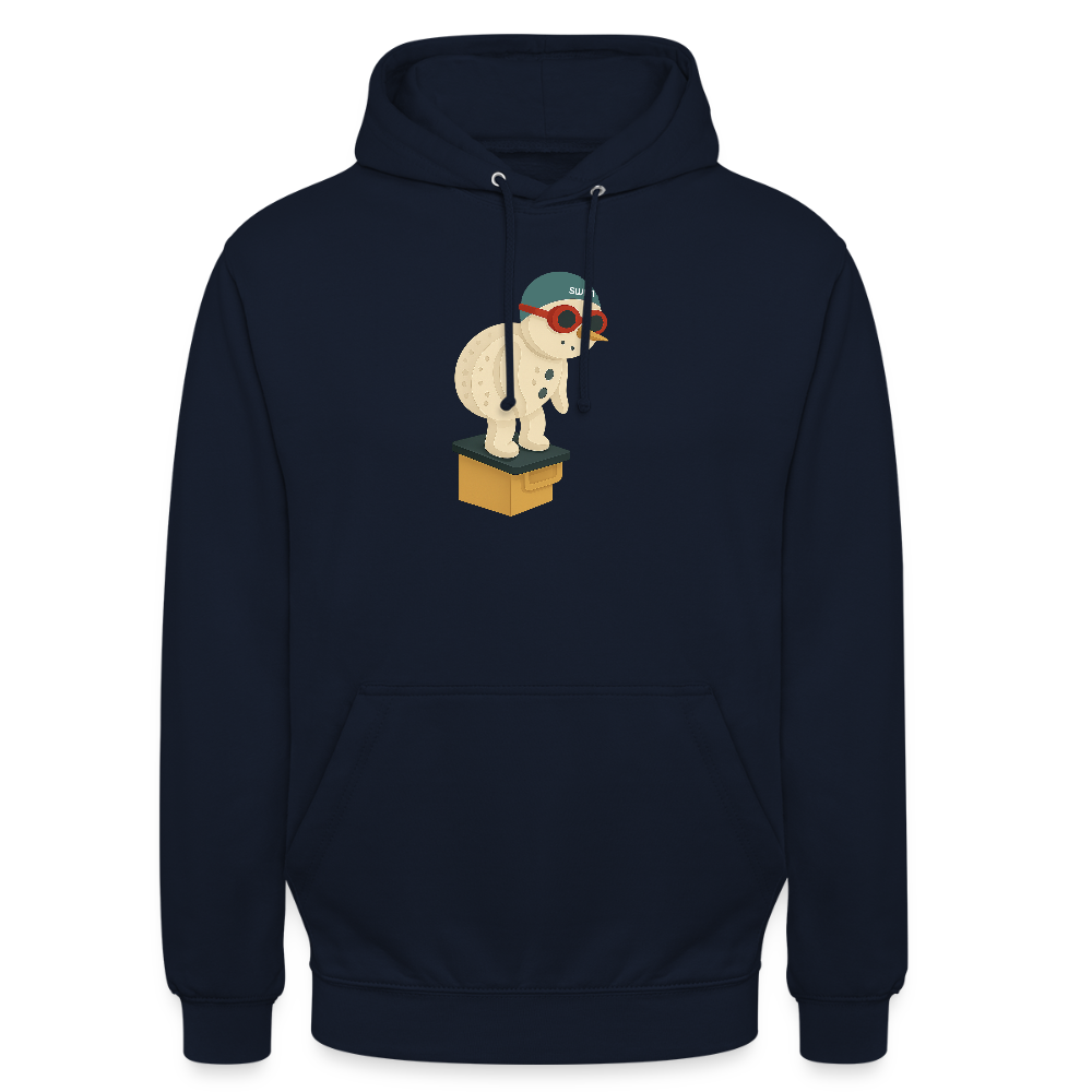 SWIM Schneemann | Unisex Hoodie - Navy