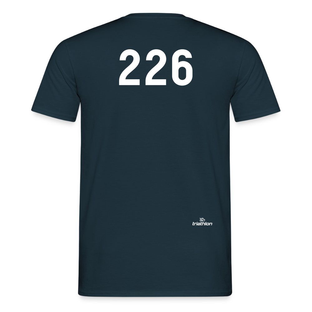 Going Long | T-Shirt mit großer 226 - Navy