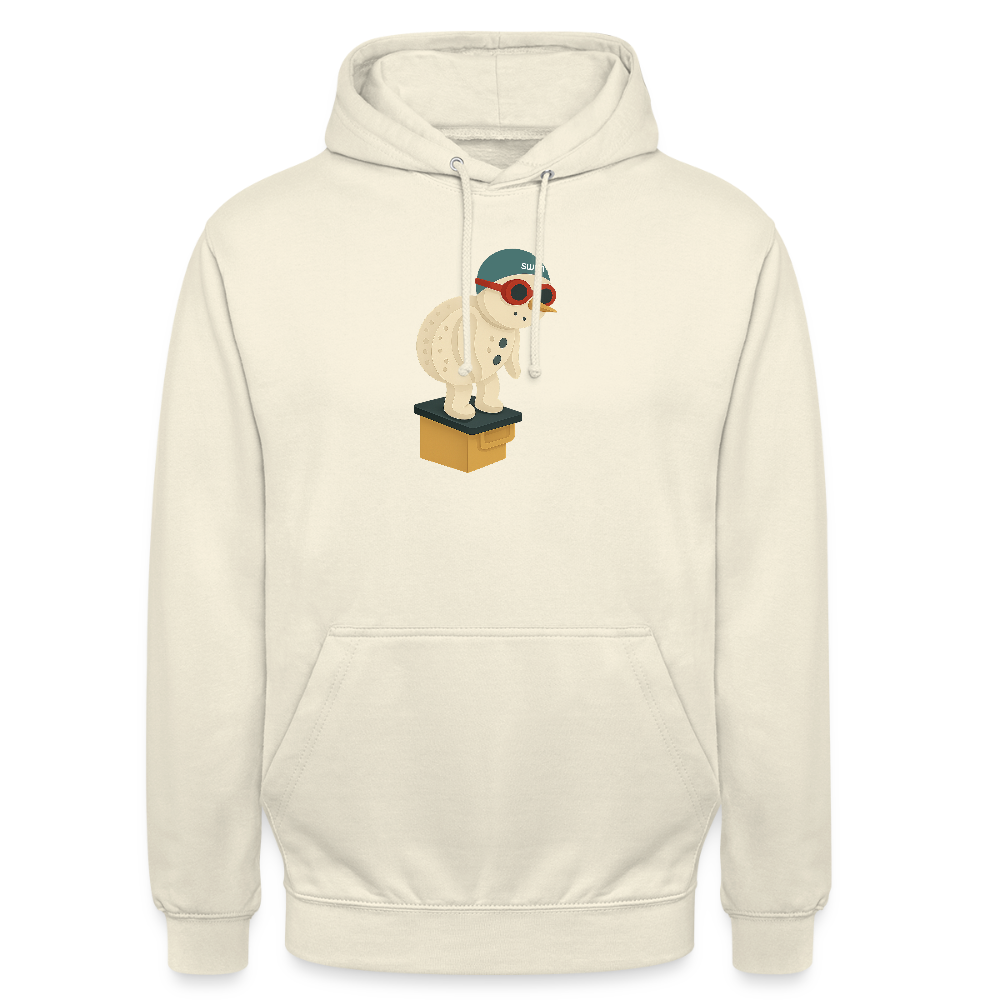 SWIM Schneemann | Unisex Hoodie - Vanille-Milchshake