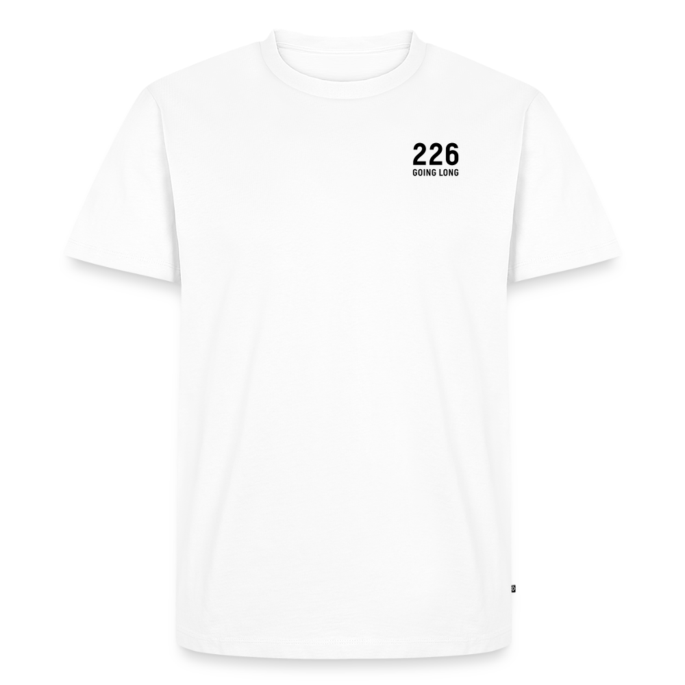 Going Long | T-Shirt mit kleiner 226 - Weiß