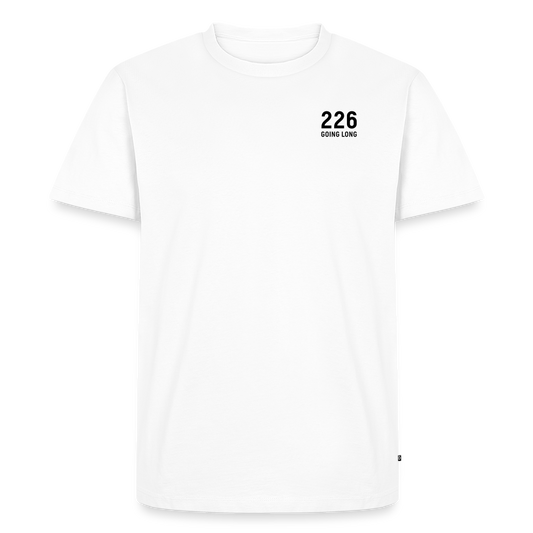 Going Long | T-Shirt mit kleiner 226 - Weiß