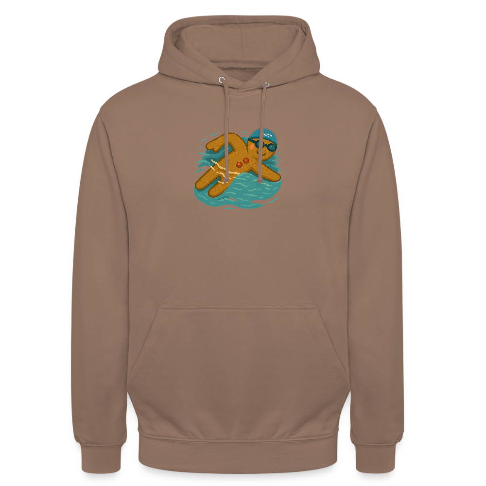 SWIM Lebkuchenmann | Unisex Hoodie - Mokka