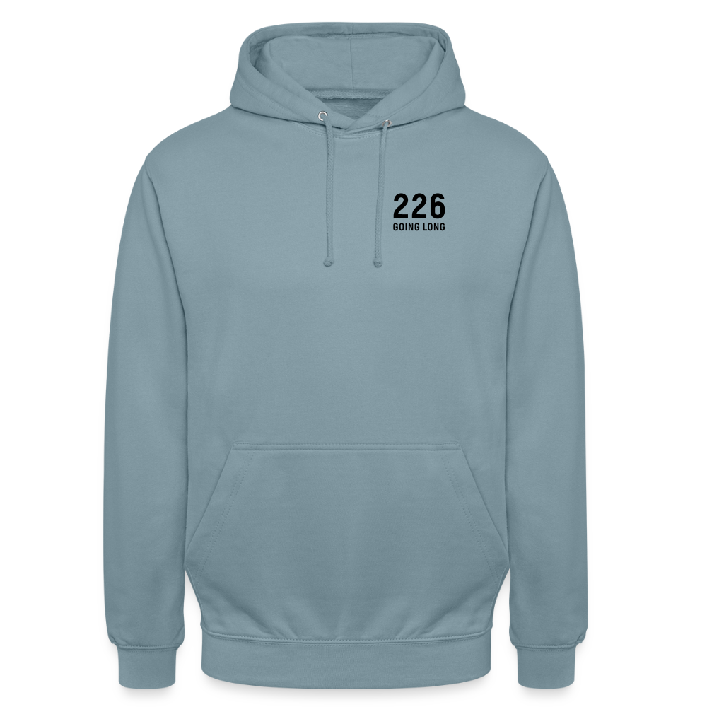 Going Long | Hoodie mit kleiner 226 - Nebelblau