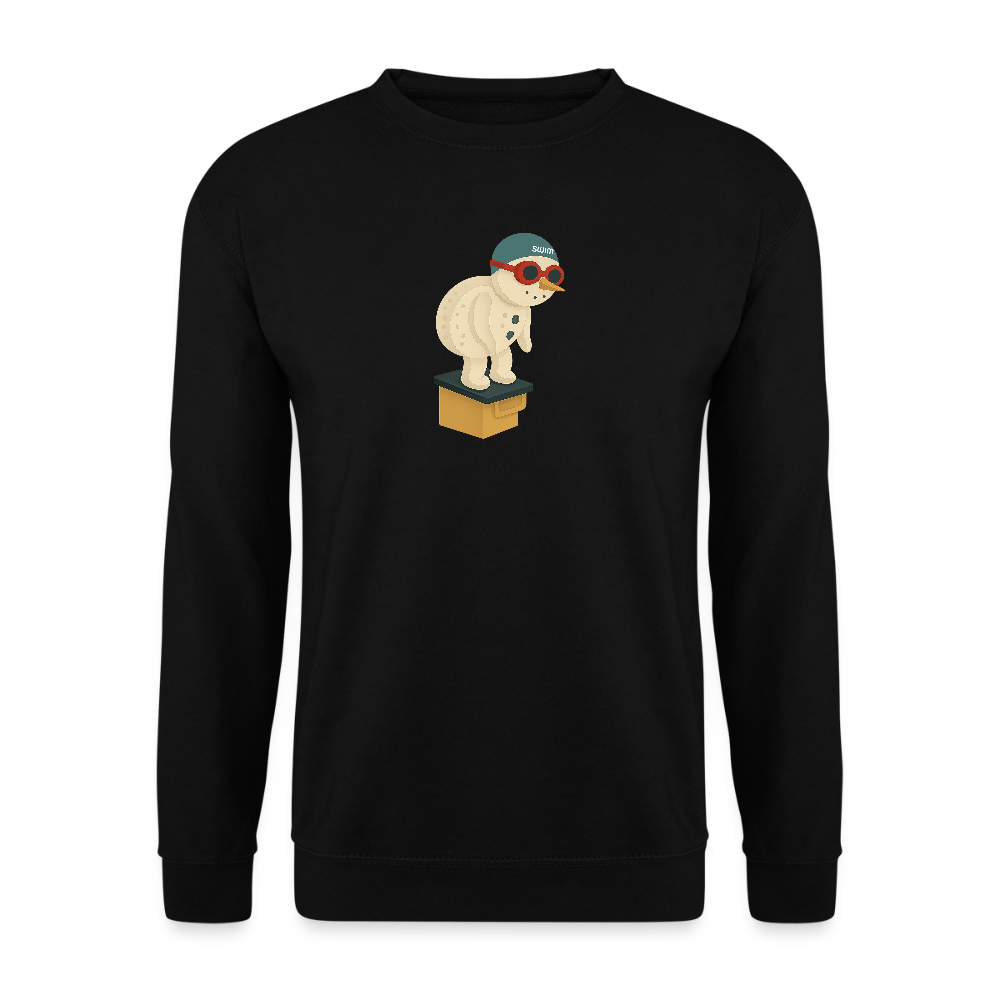 SWIM Schneemann | Unisex Pullover - Schwarz
