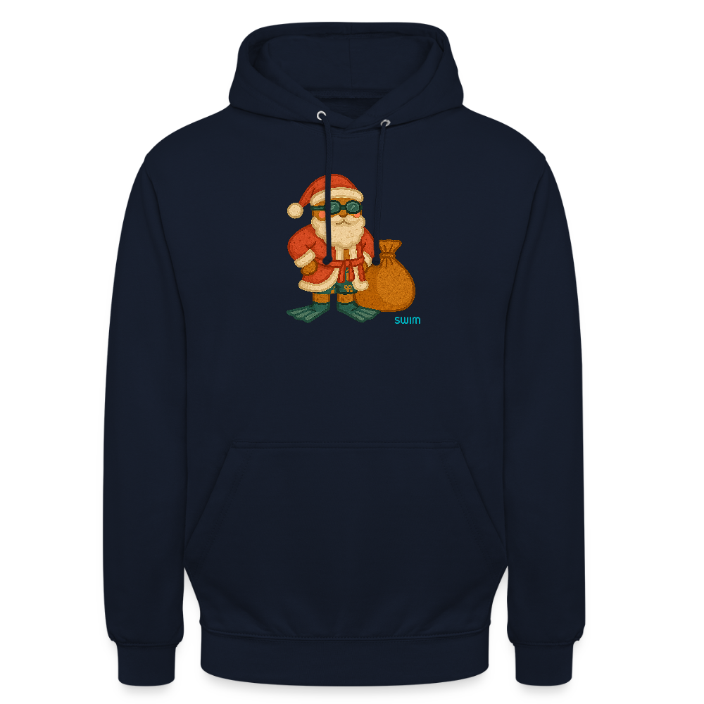 SWIM Weihnachtsmann | Unisex Hoodie - Navy