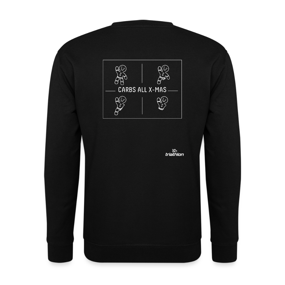 CARBS ALL X-MAS | Unisex Pullover - Schwarz