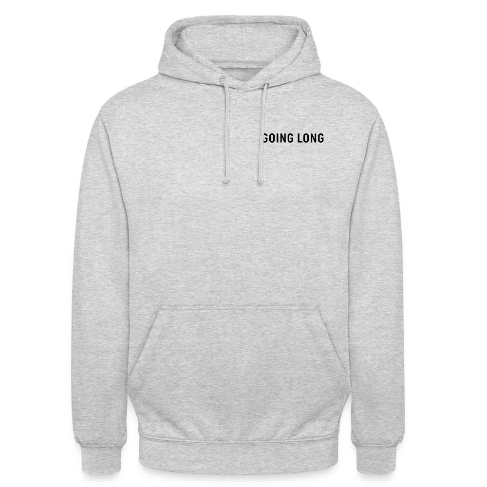 Going Long | Hoodie mit großer 226 - Hellgrau meliert