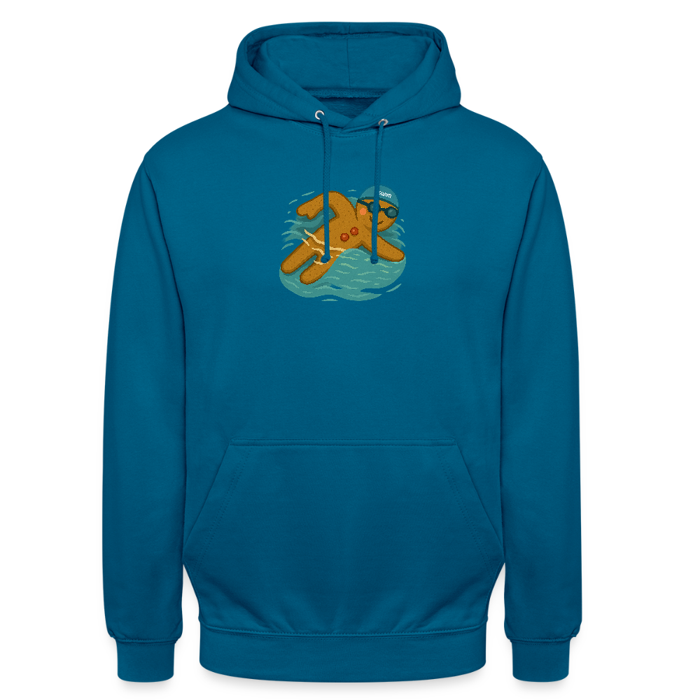 SWIM Lebkuchenmann | Unisex Hoodie - Tiefseeblau 