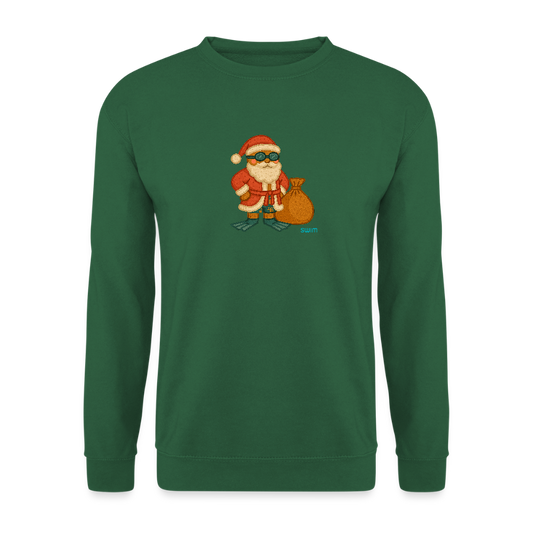 SWIM Weihnachtsmann | Unisex Pullover - Grün