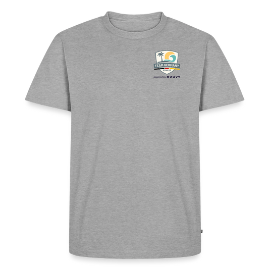Männer Premium T-Shirt - Grau meliert