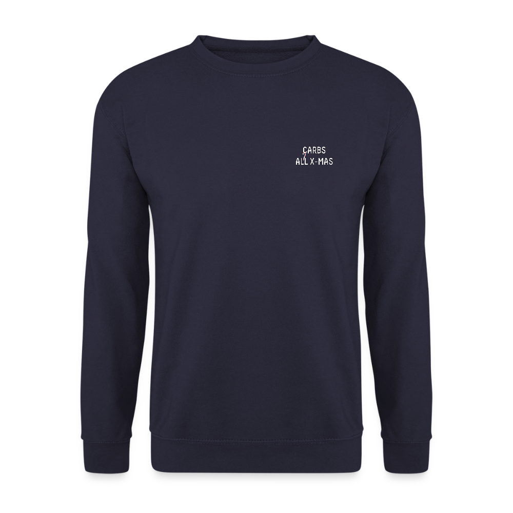 CARBS ALL X-MAS | Unisex Pullover - Navy