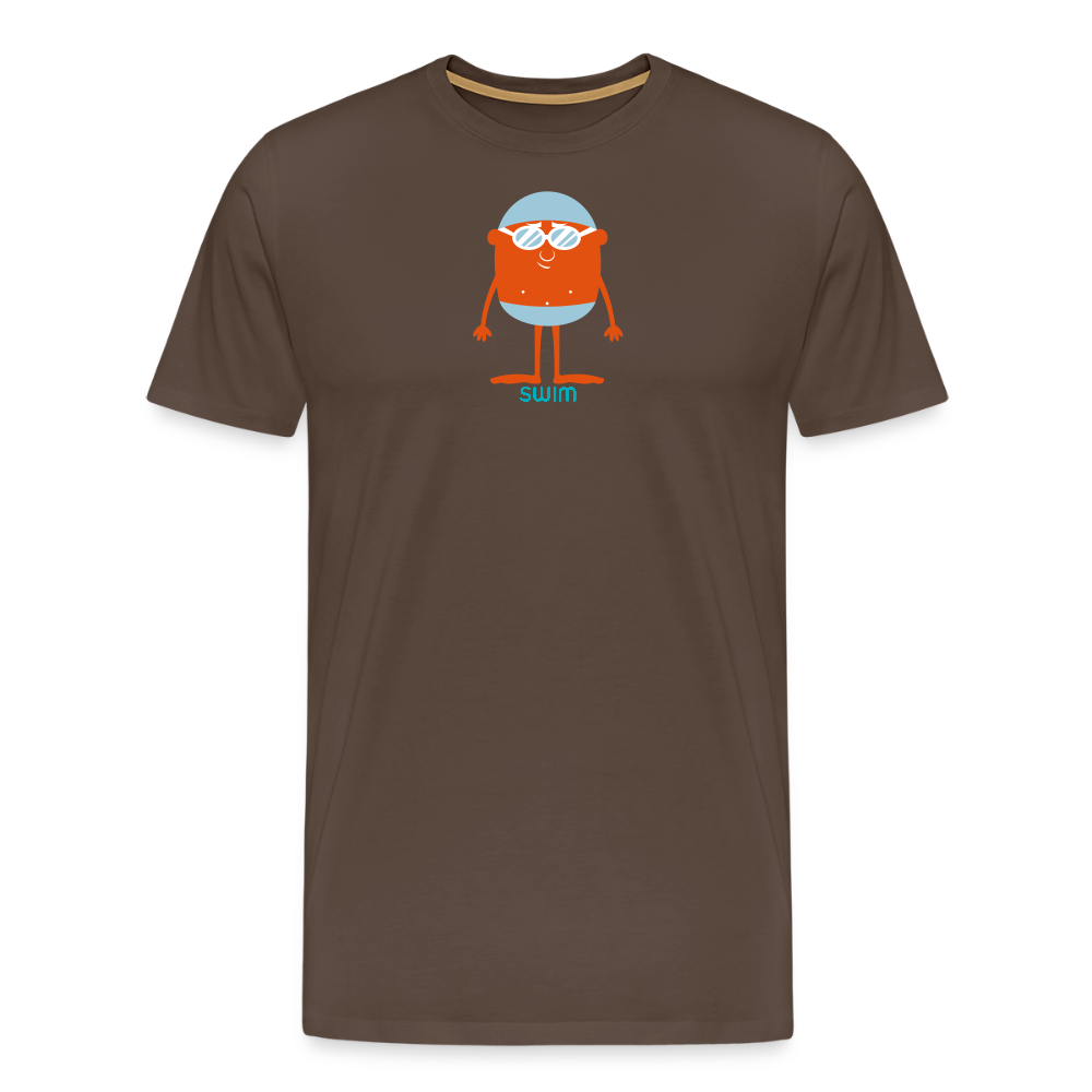 SWIM | Männer T-Shirt - Edelbraun