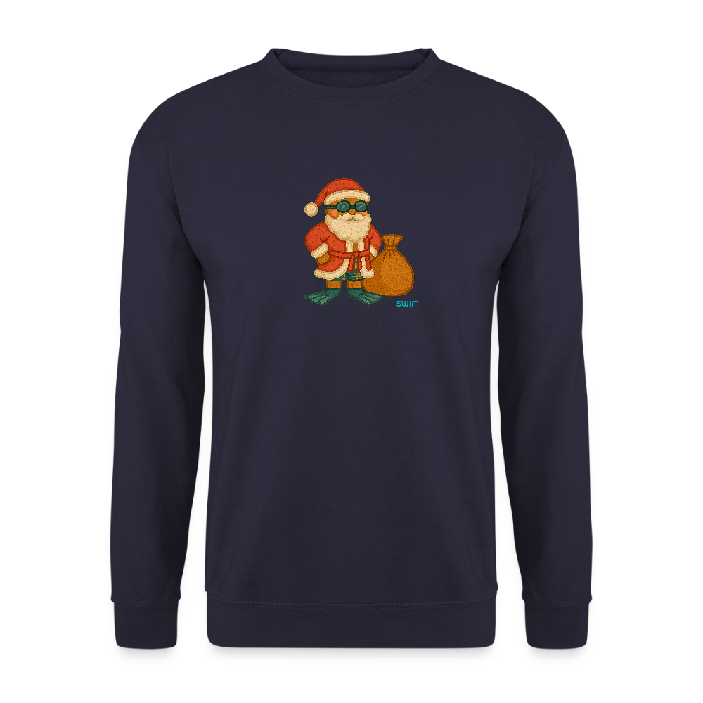SWIM Weihnachtsmann | Unisex Pullover - Navy