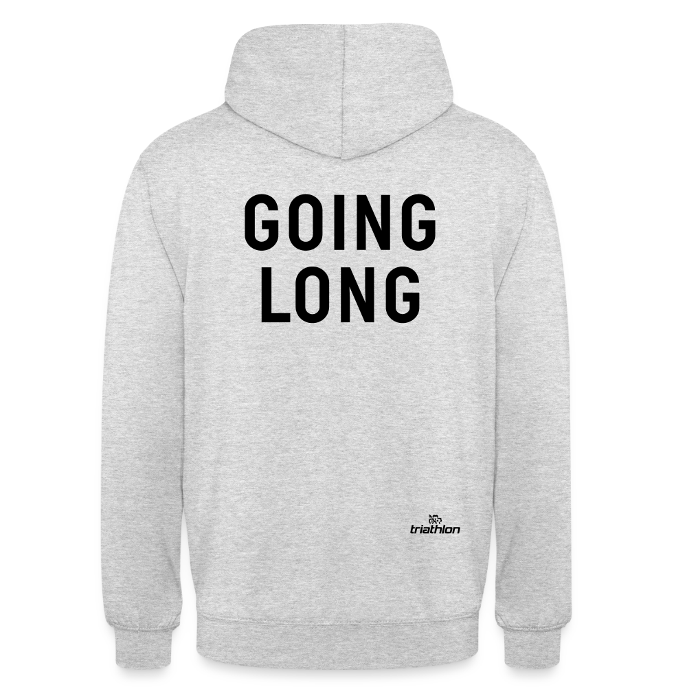Going Long | Hoodie mit kleiner 226 - Hellgrau meliert